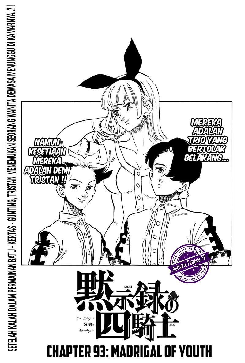 Mokushiroku no Yonkishi Chap 93 - Next Chap 94