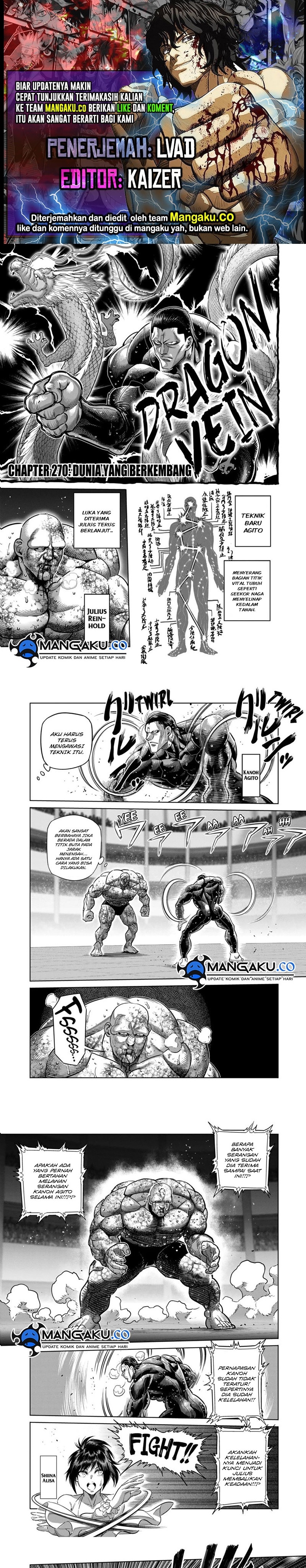 Kengan Omega Chap 270 - Next Chap 271