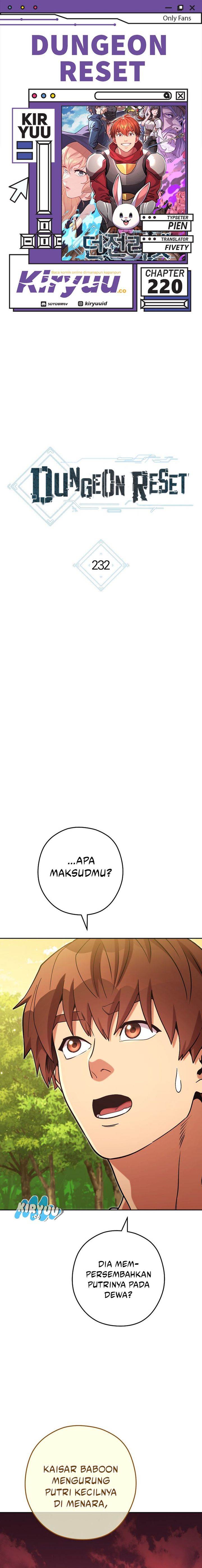 Dungeon Reset Chap 232 - Next Chap 233