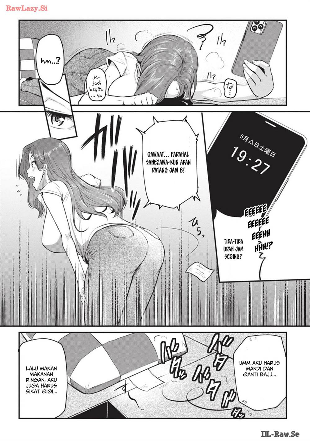 Shigoto Kaeri, Dokushin no Bijin Doushi ni Tanomarete Chap 5.5 - Next Chap 6.5