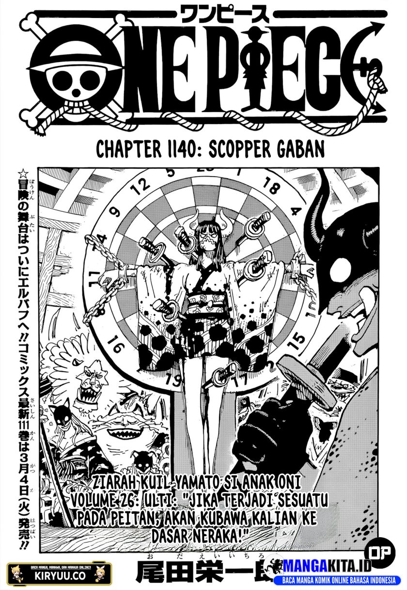 One Piece Chap 1140 - Next Chap 1141