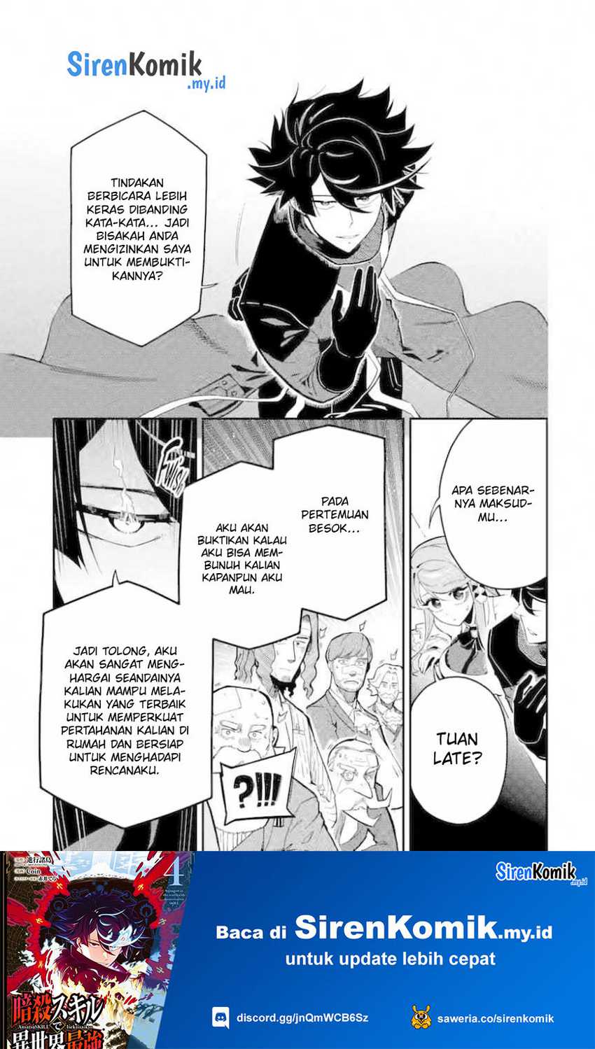 Ansatsu Skill de Isekai Saikyou: Renkinjutsu to Ansatsujutsu o Kiwameta Ore wa, Sekai o Kage kara Shihai suru Chap 15 - Next Chap 16