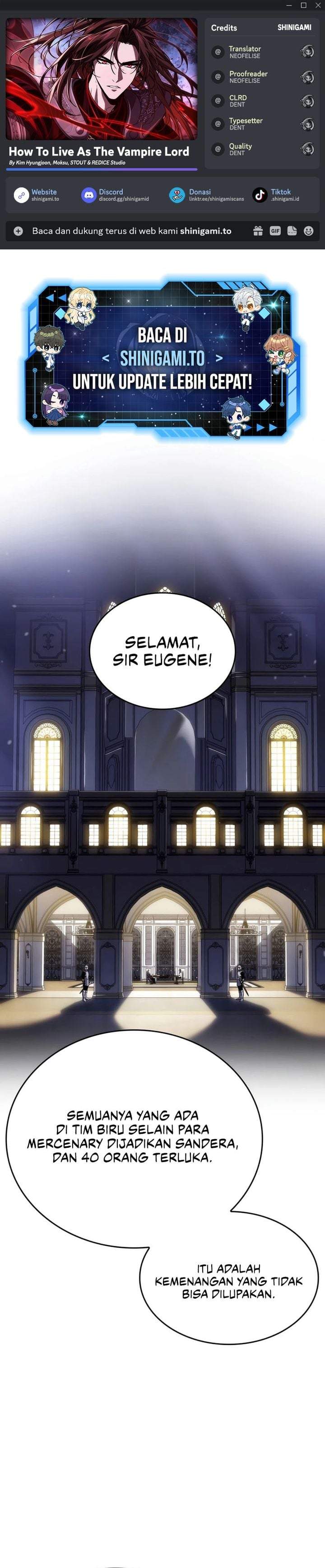 How to Live as the Vampire Lord (Crimson Reset) Chap 50 - Next Chap 51