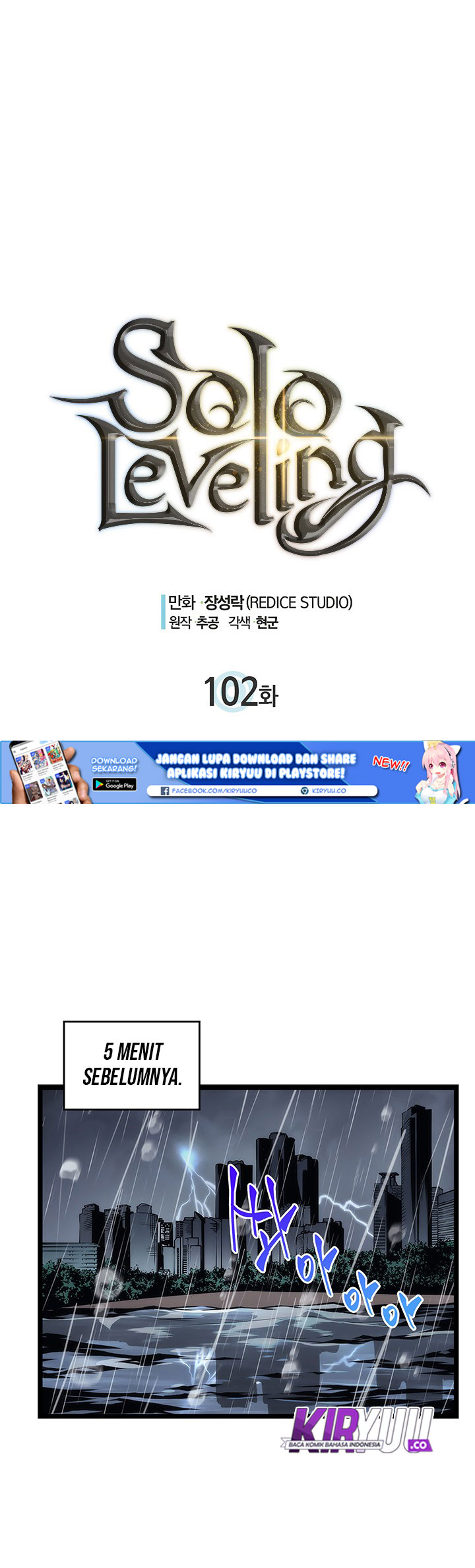 Solo Leveling Chap 102 - Next Chap 103