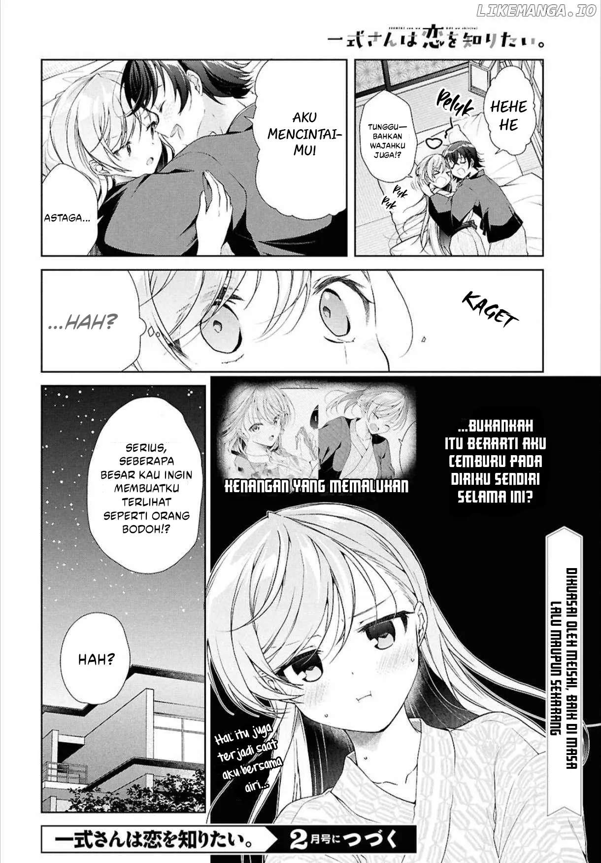 Isshiki-san wa Koi wo shiritai. Chap 41.2 - Next Chap 42.2