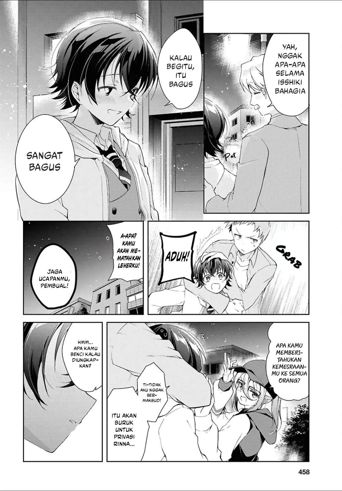 Isshiki-san wa Koi wo shiritai. Chap 44 - Next Chap 45