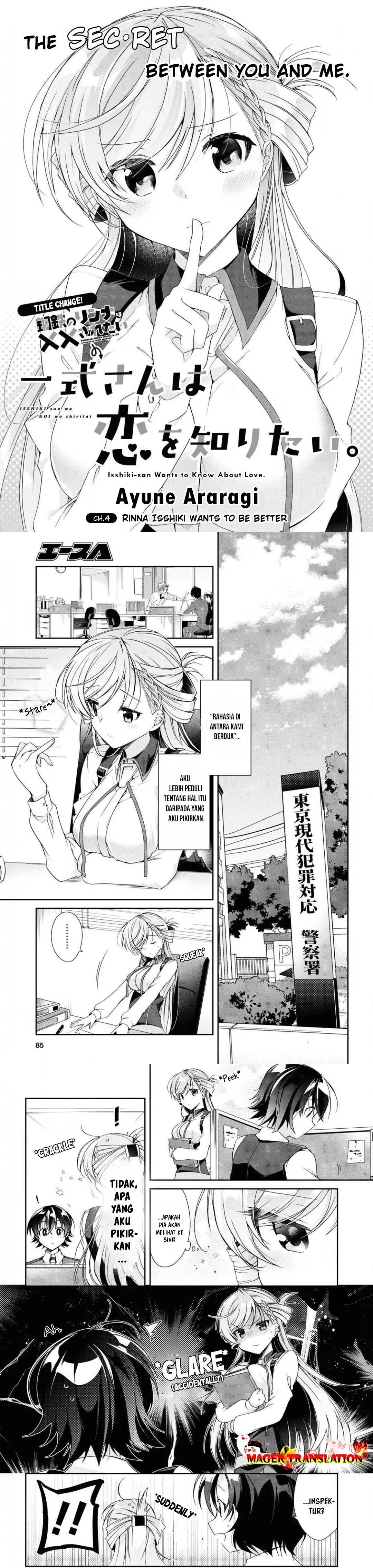 Isshiki-san wa Koi wo shiritai. Chap 4 - Next Chap 5