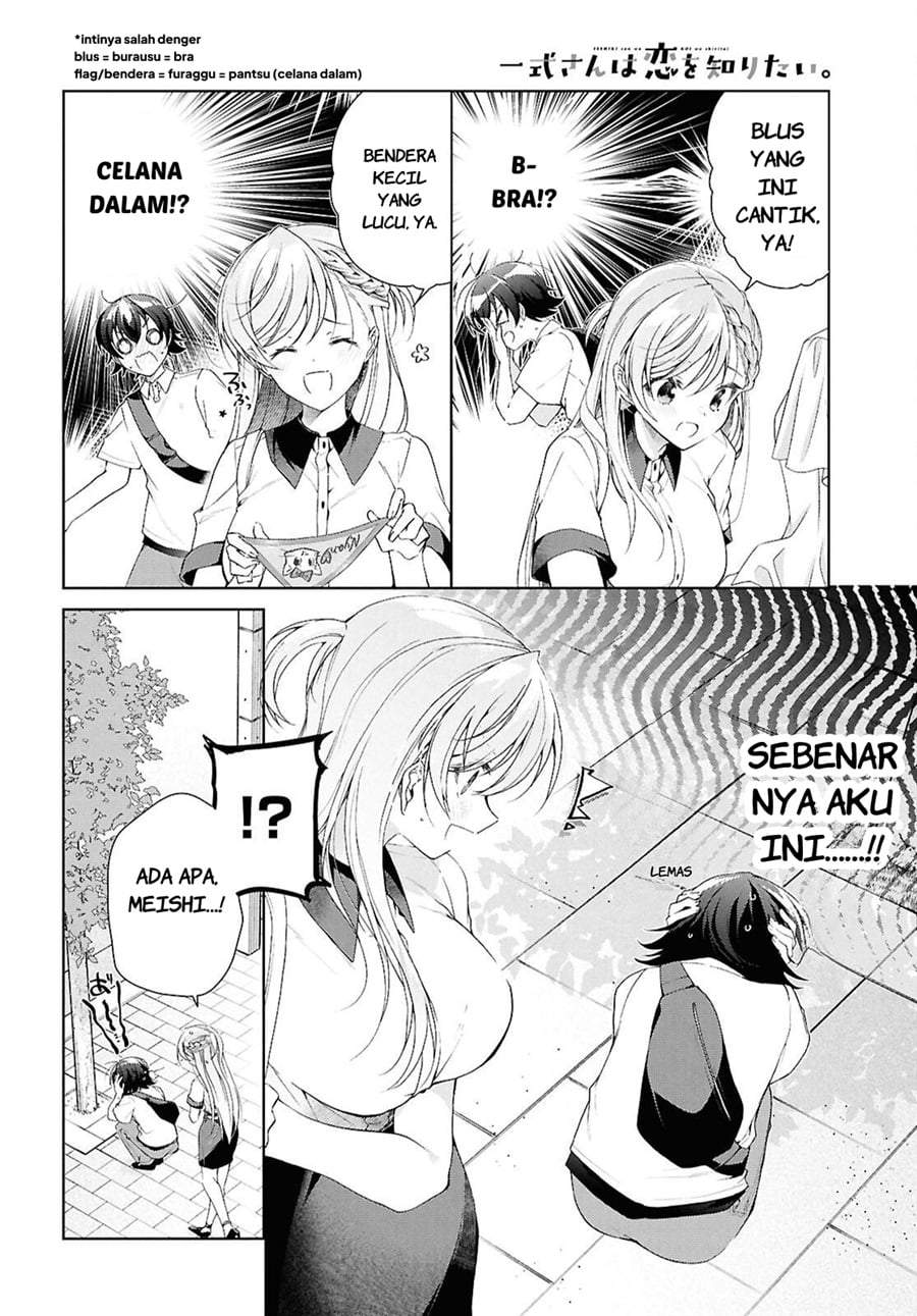 Isshiki-san wa Koi wo shiritai. Chap 53 - Next Chap 54