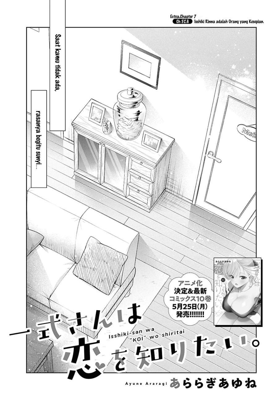 Isshiki-san wa Koi wo shiritai. Chap 52.6 - Next Chap 53.6