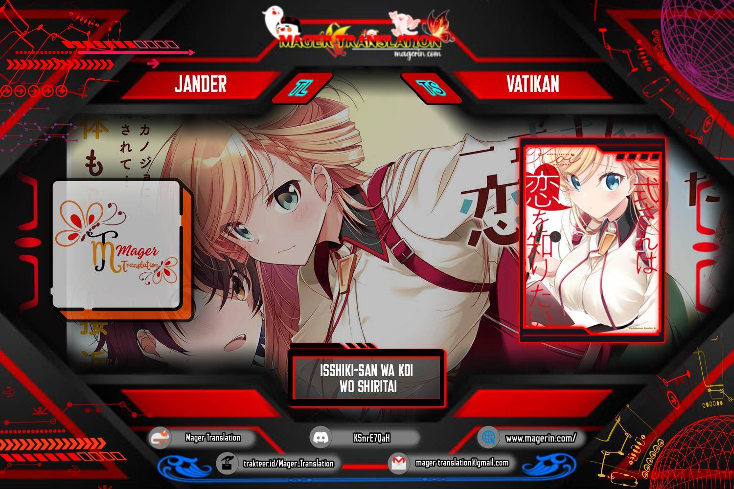 Isshiki-san wa Koi wo shiritai. Chap 5.5 - Next Chap 6.5