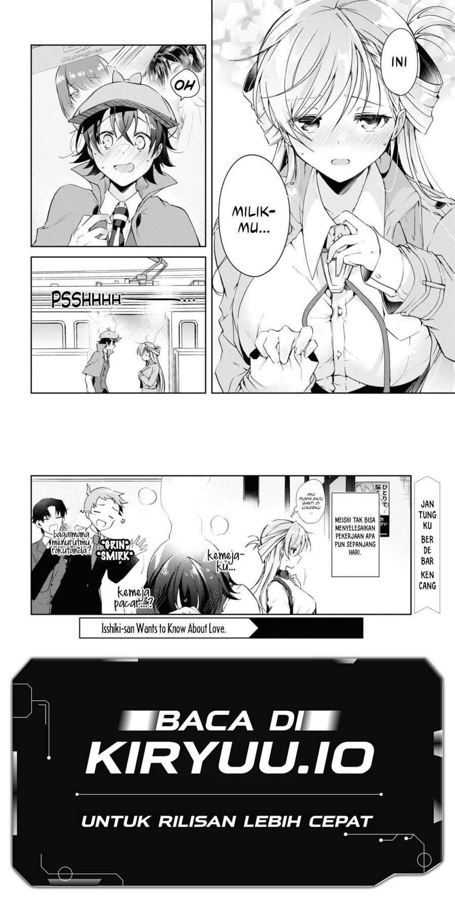 Isshiki-san wa Koi wo shiritai. Chap 14 - Next Chap 15