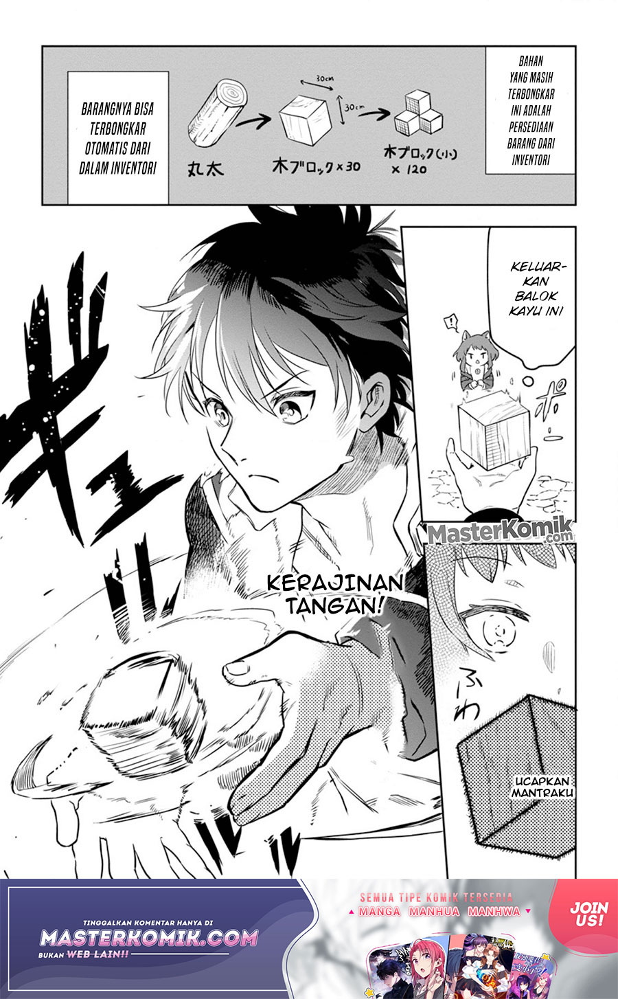 Isekai Craft Gurashi Jiyu Kimamana Seisan Shoku No Honobono Slow Life Chap 3.2 - Next Chap 4.2