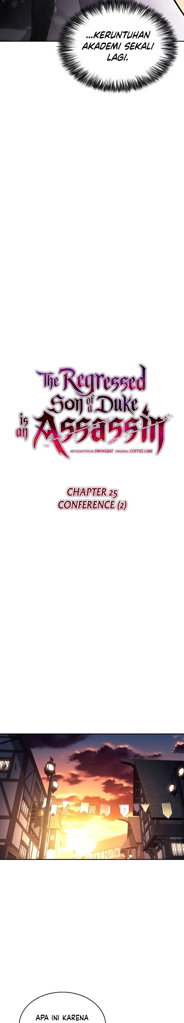 The Regressed Son of a Duke is an Assassin Chap 25 - Next Chap 26