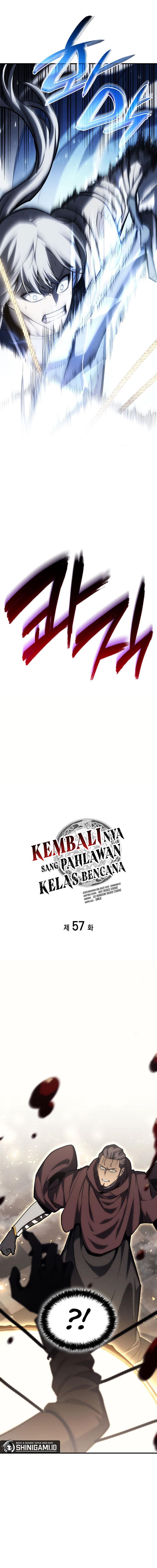 A Disaster-Class Hero Has Returned Chap 57 - Next Chap 58