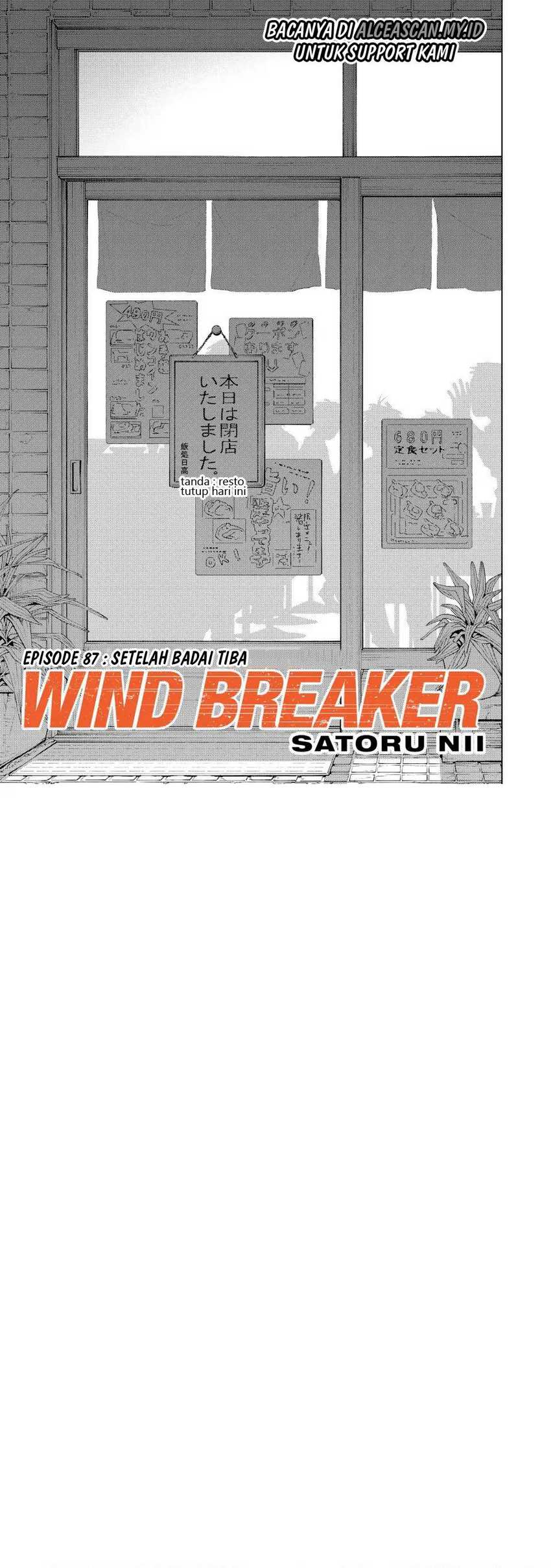 Wind Breaker (NII Satoru) Chap 87 - Next Chap 88