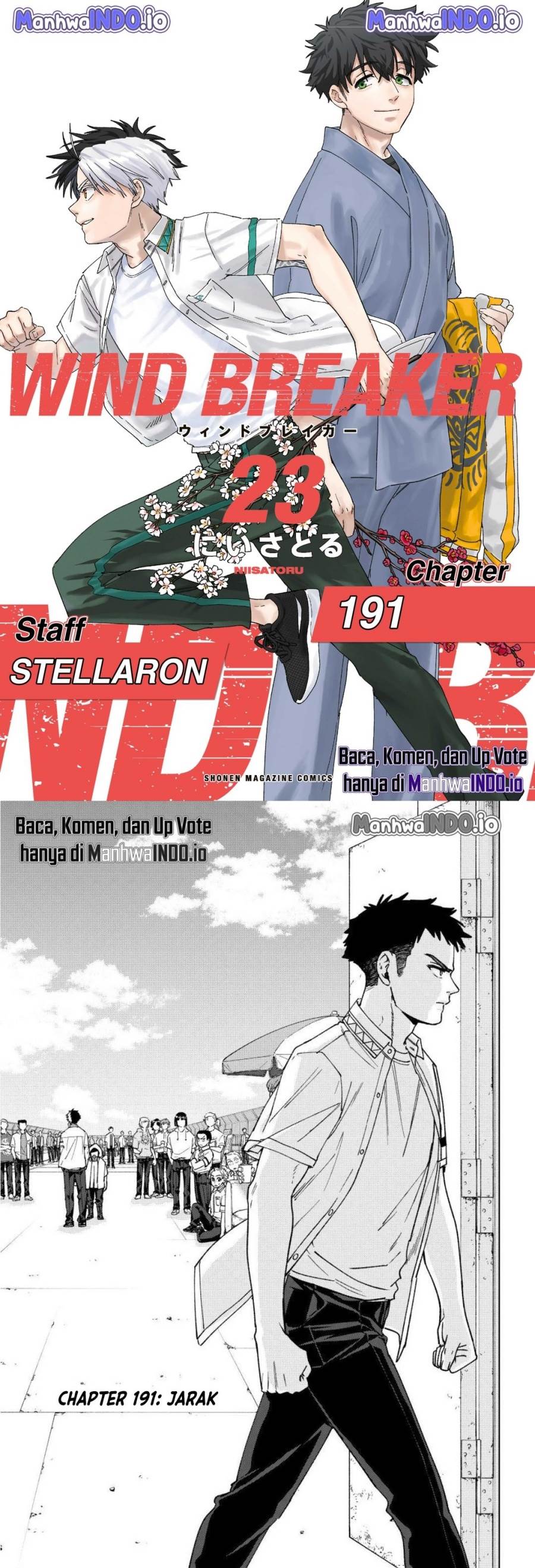 Wind Breaker (NII Satoru) Chap 191 - Next Chap 192
