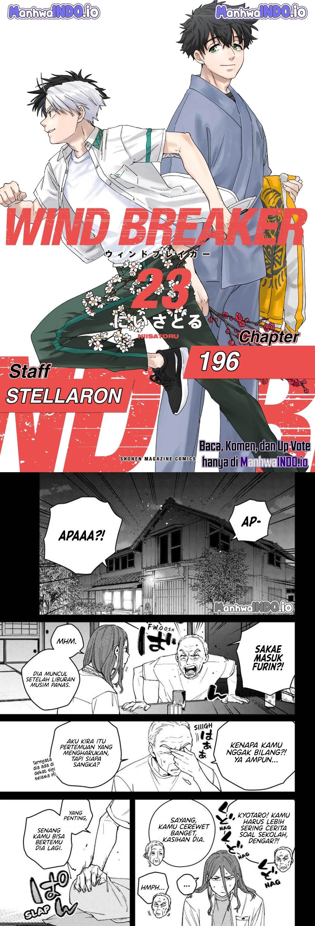 Wind Breaker (NII Satoru) Chap 196 - Next Chap 197