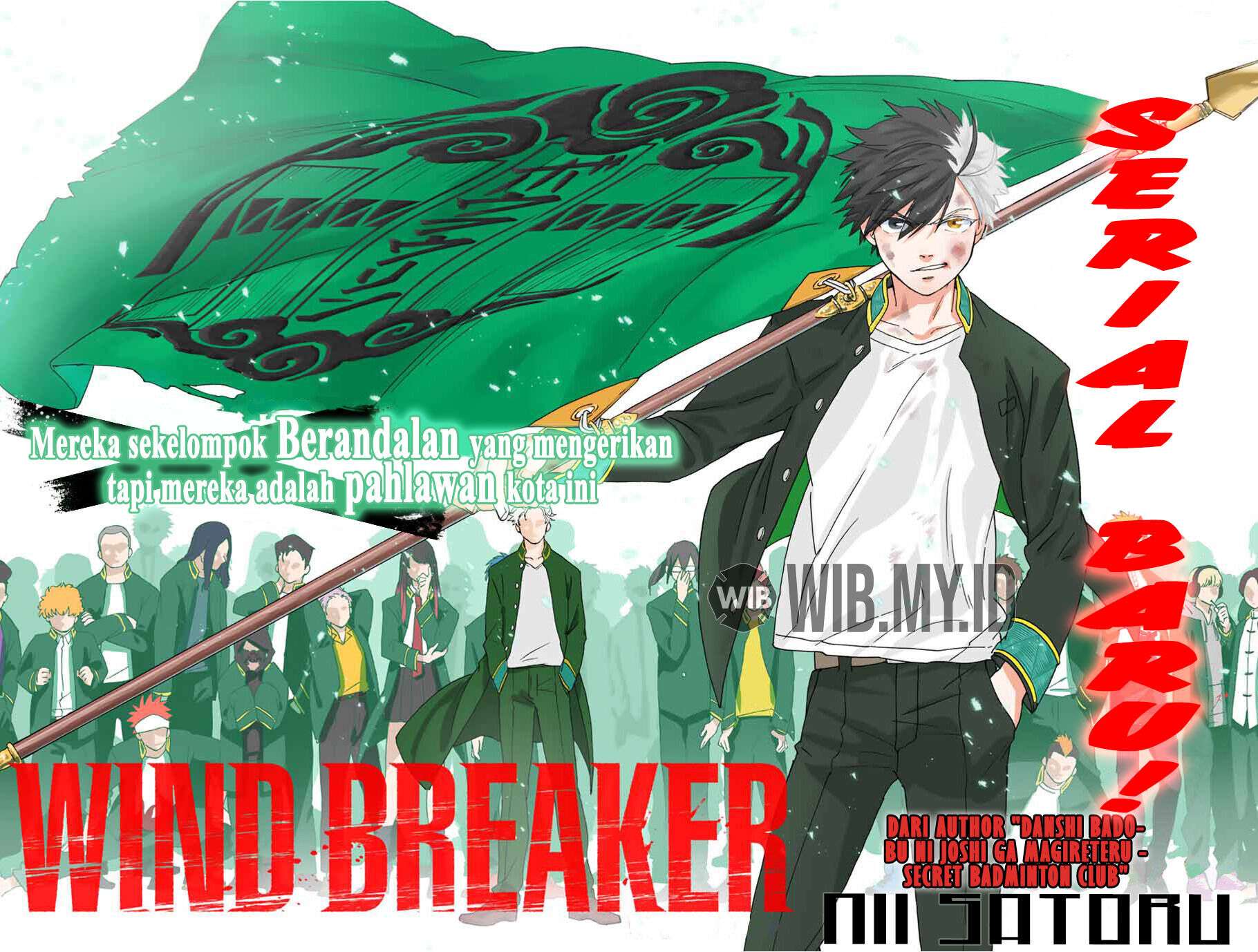 Wind Breaker (NII Satoru) Chap 1.1 - Next Chap 2.1