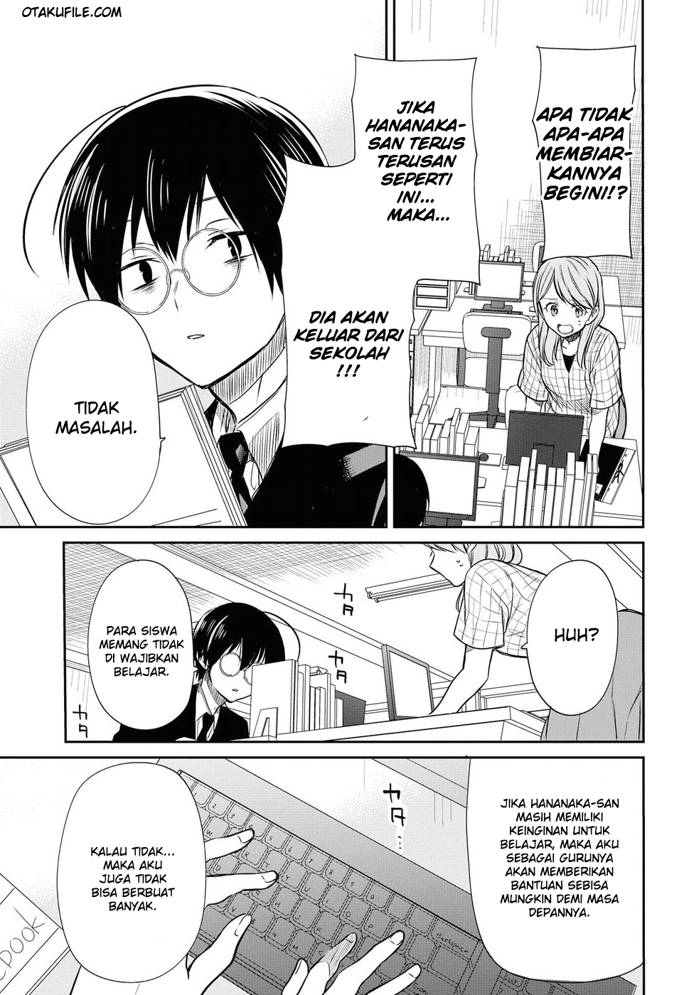 1-nen A-gumi no Monster Chap 8 - Next Chap 9