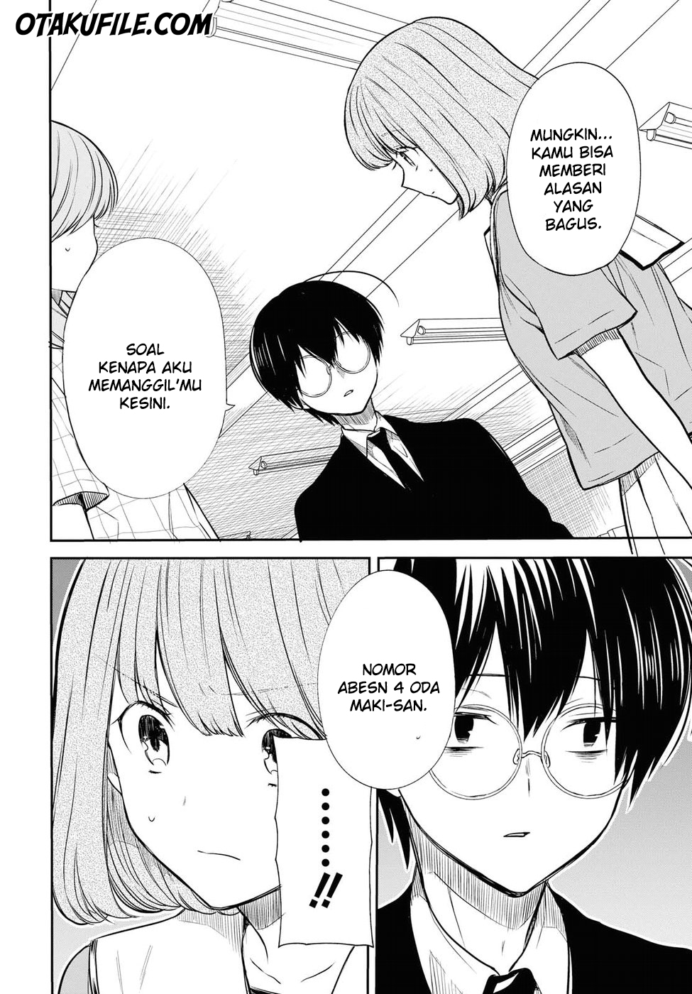 1-nen A-gumi no Monster Chap 9 - Next Chap 10