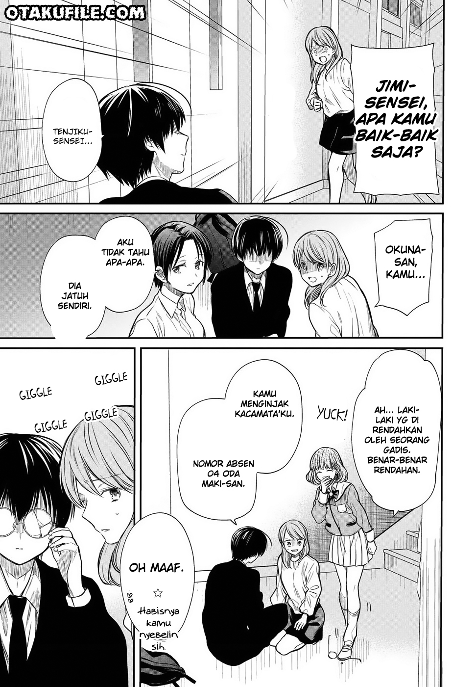 1-nen A-gumi no Monster Chap 5 - Next Chap 6