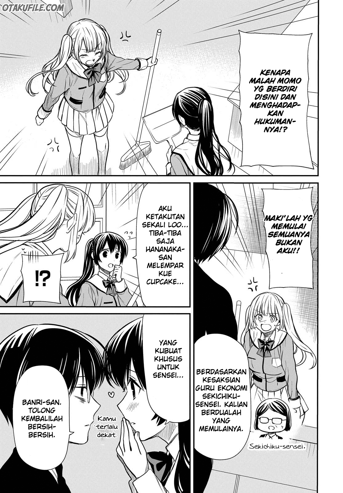 1-nen A-gumi no Monster Chap 6 - Next Chap 7