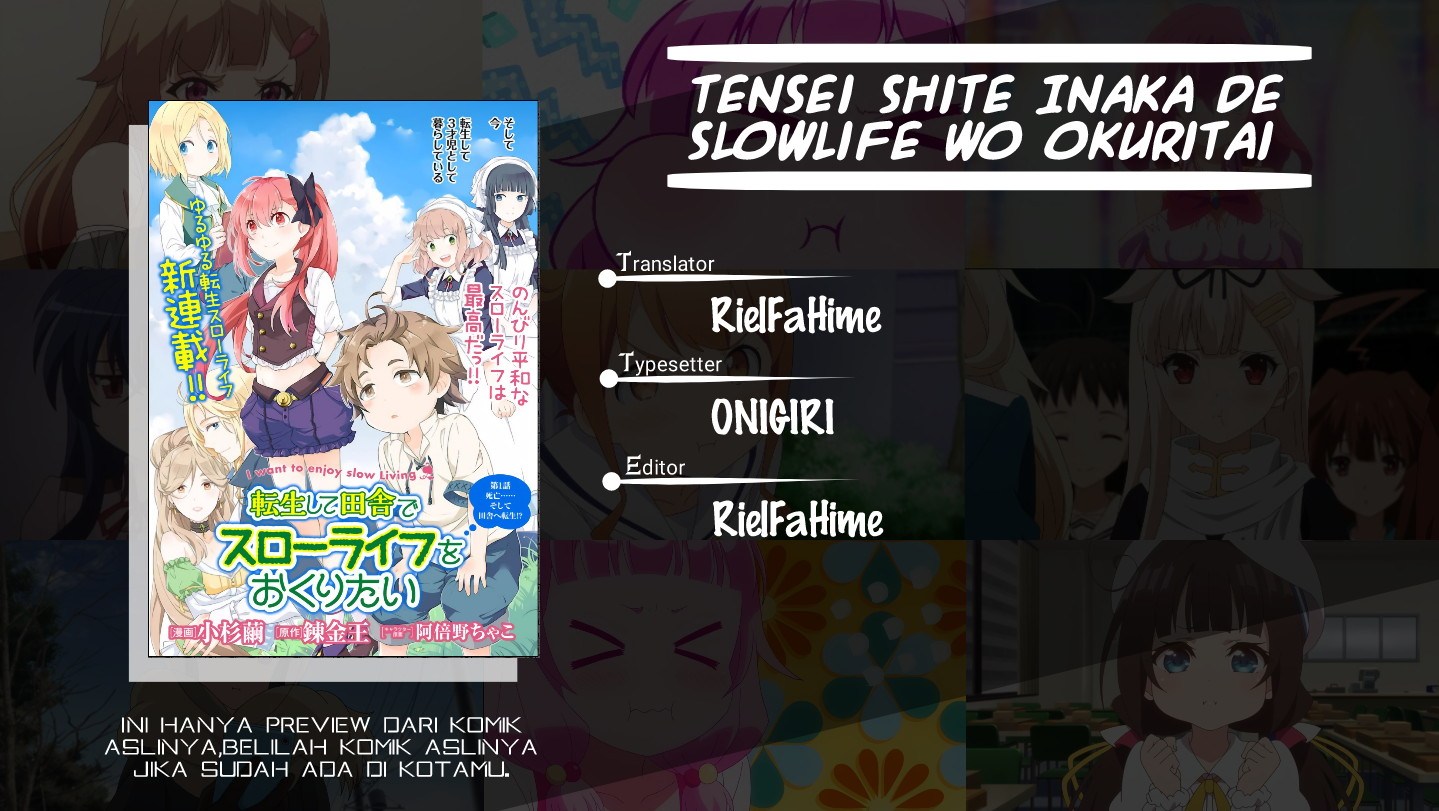 Tensei Shite Inaka de Slowlife wo Okuritai Chap 1 - Next Chap 2