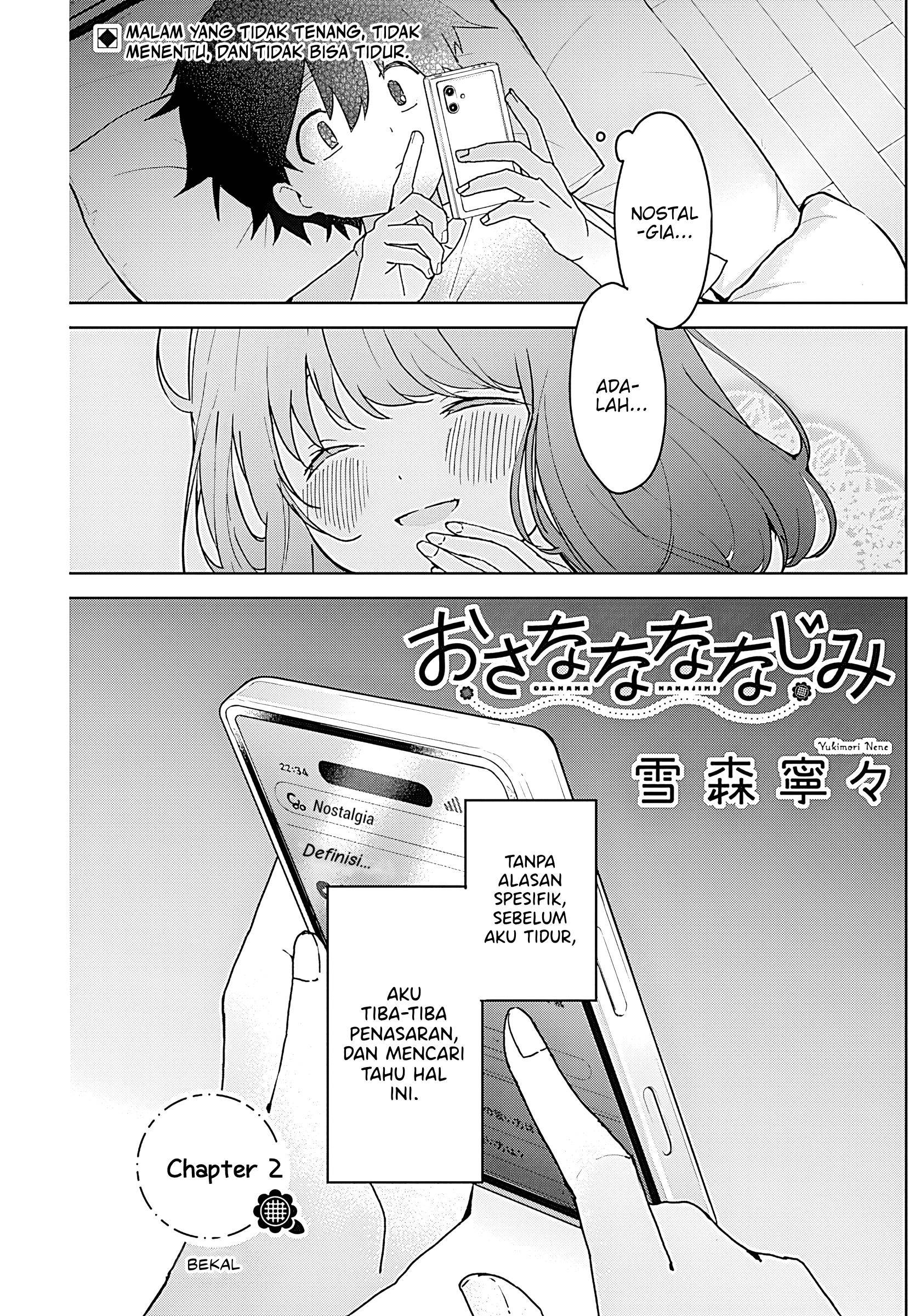 Osananananajimi Chap 2 - Next Chap 3