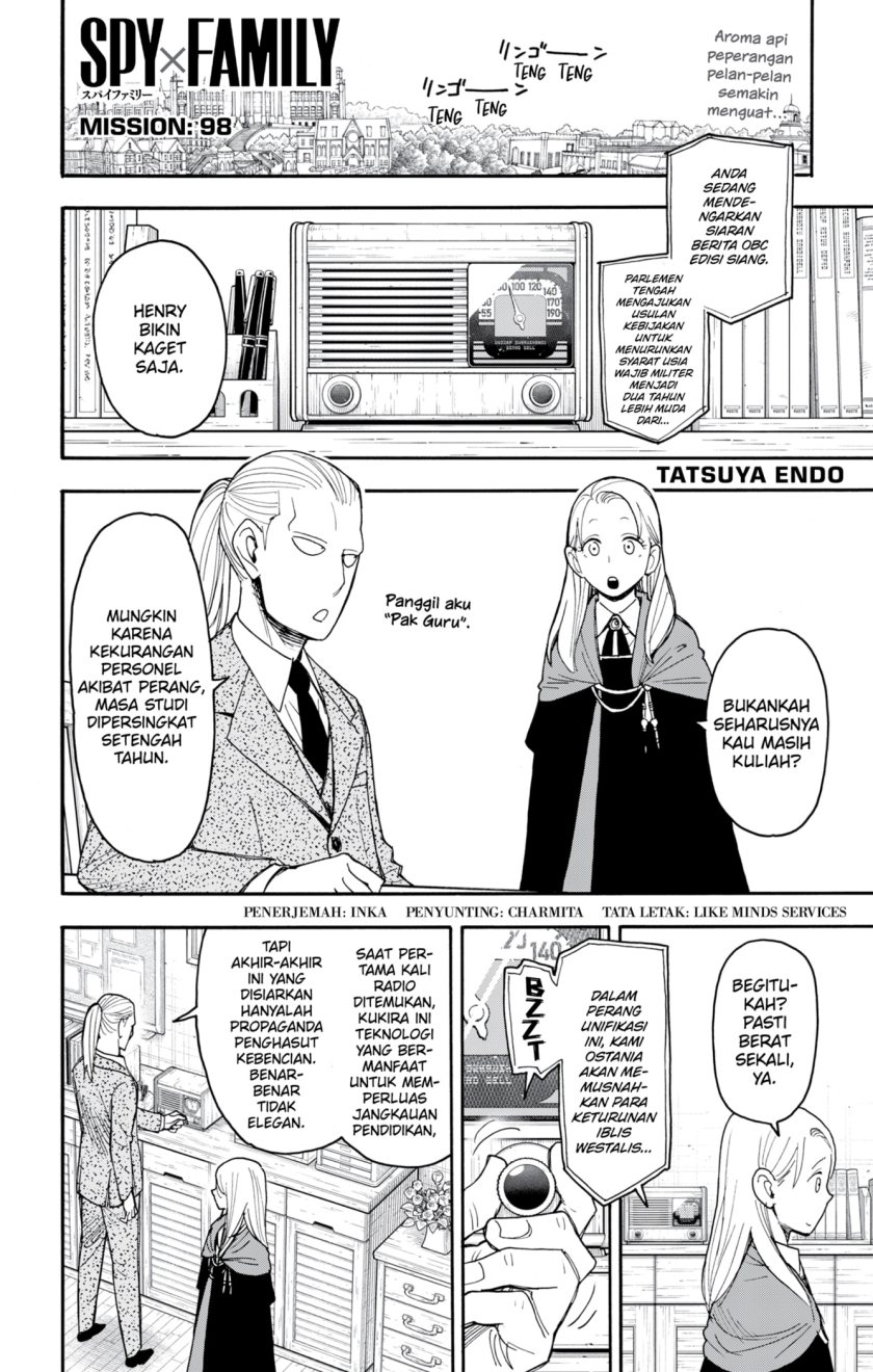 Spy X Family Chap 98 - Next Chap 99