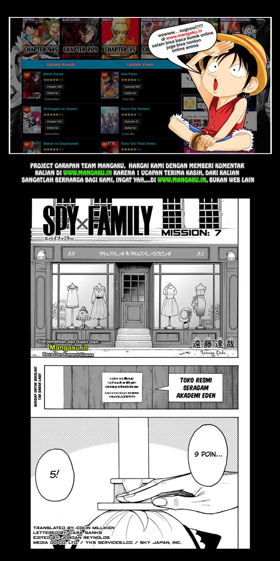 Spy X Family Chap 7 - Next Chap 8