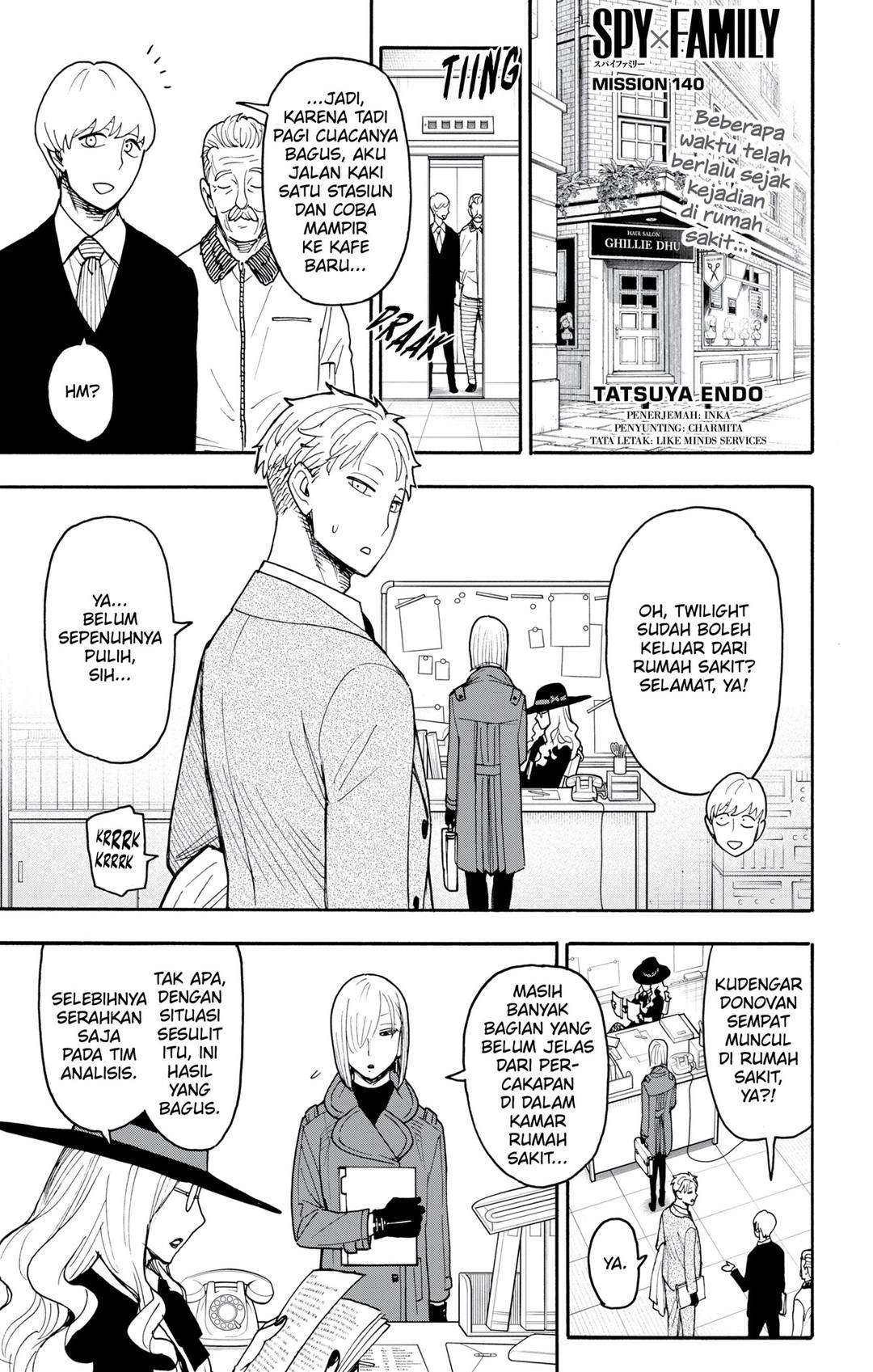 Spy X Family Chap 140 - Next Chap 141
