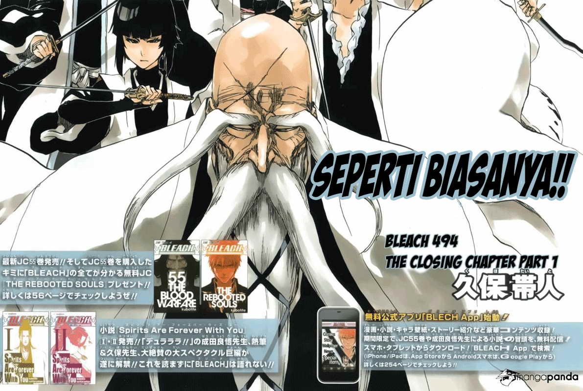 Bleach Chap 494 - Next Chap 495