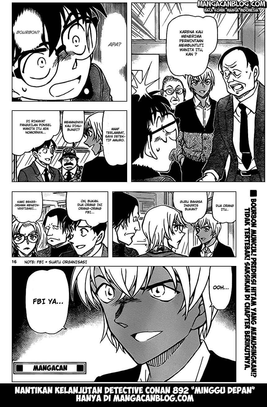 Detective Conan Chap 891 - Next Chap 892