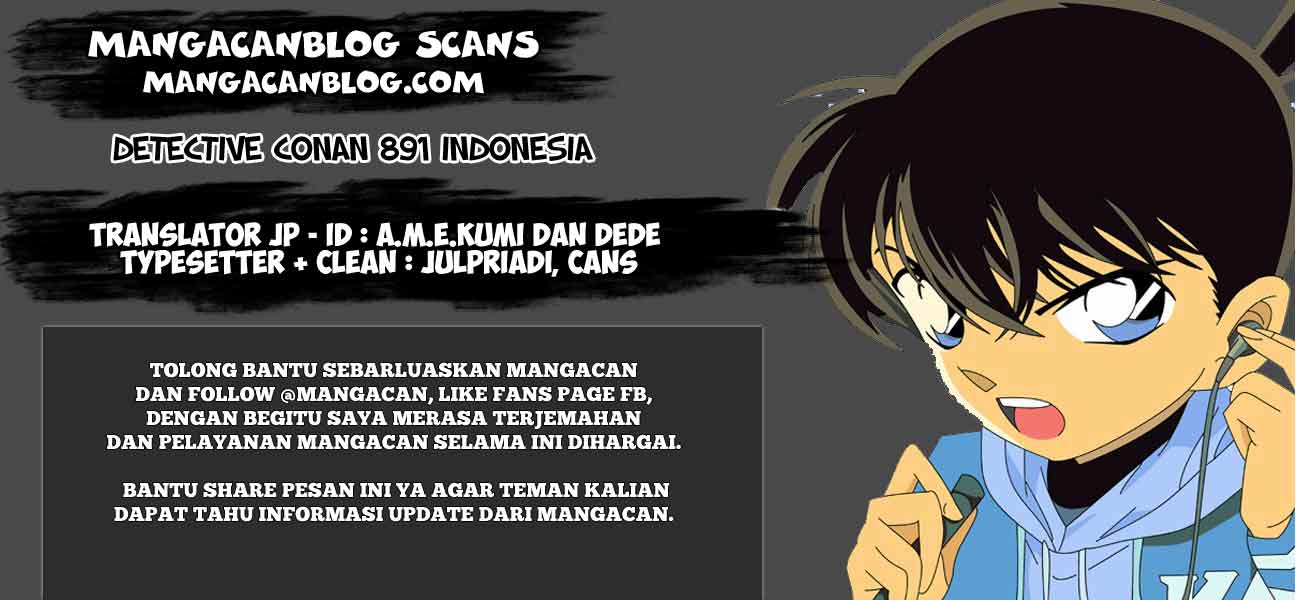 Detective Conan Chap 891 - Next Chap 892