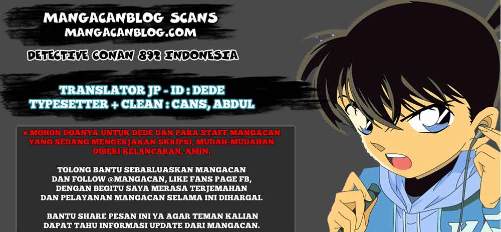 Detective Conan Chap 892 - Next Chap 893