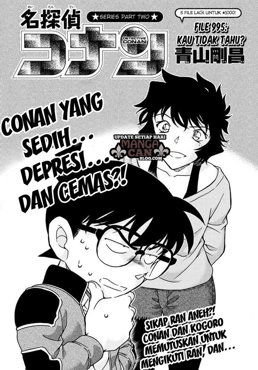 Detective Conan Chap 995 - Next Chap 996