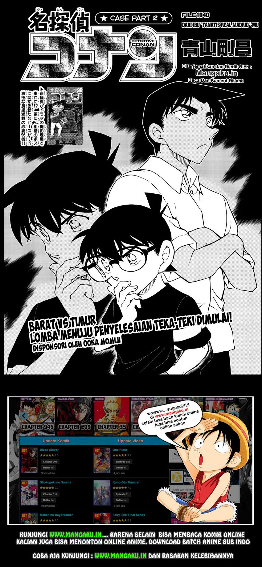 Detective Conan Chap 1040 - Next Chap 1041