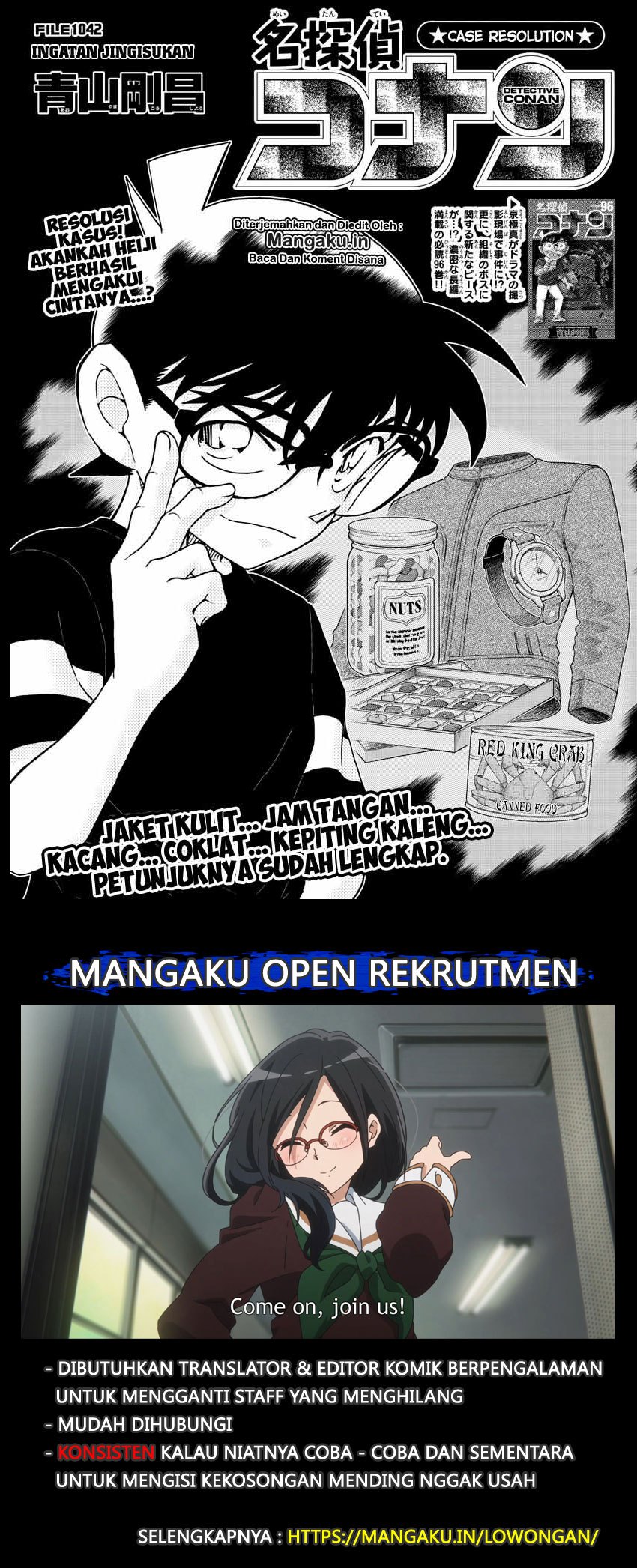Detective Conan Chap 1042 - Next Chap 1043