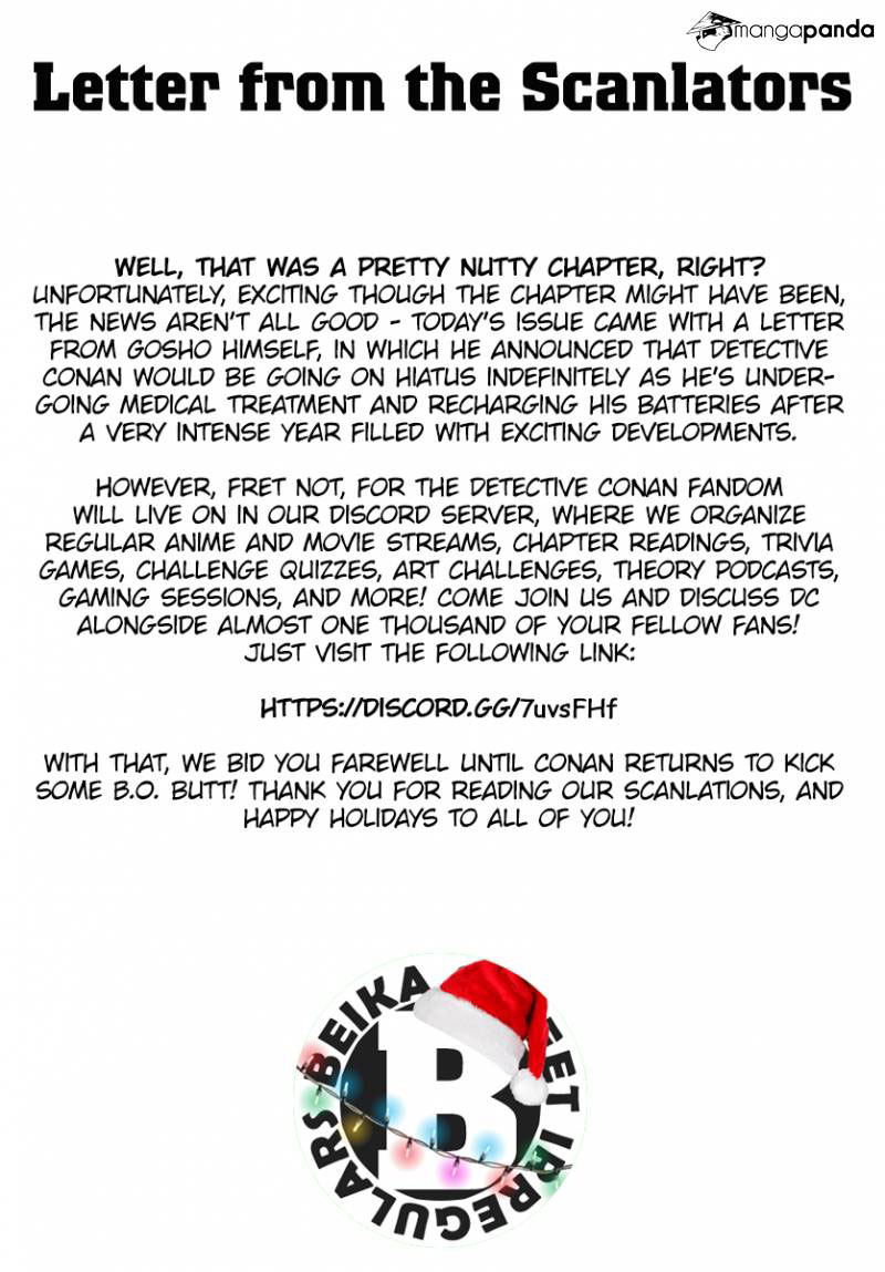 Detective Conan Chap 1008 - Next Chap 1009