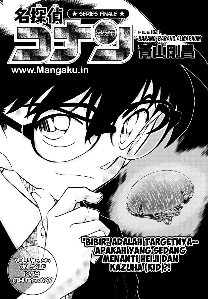 Detective Conan Chap 1021 - Next Chap 1022