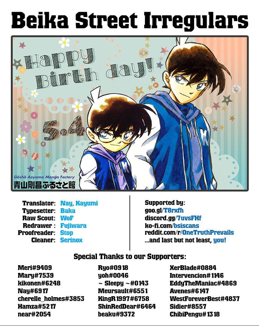 Detective Conan Chap 1034 - Next Chap 1035