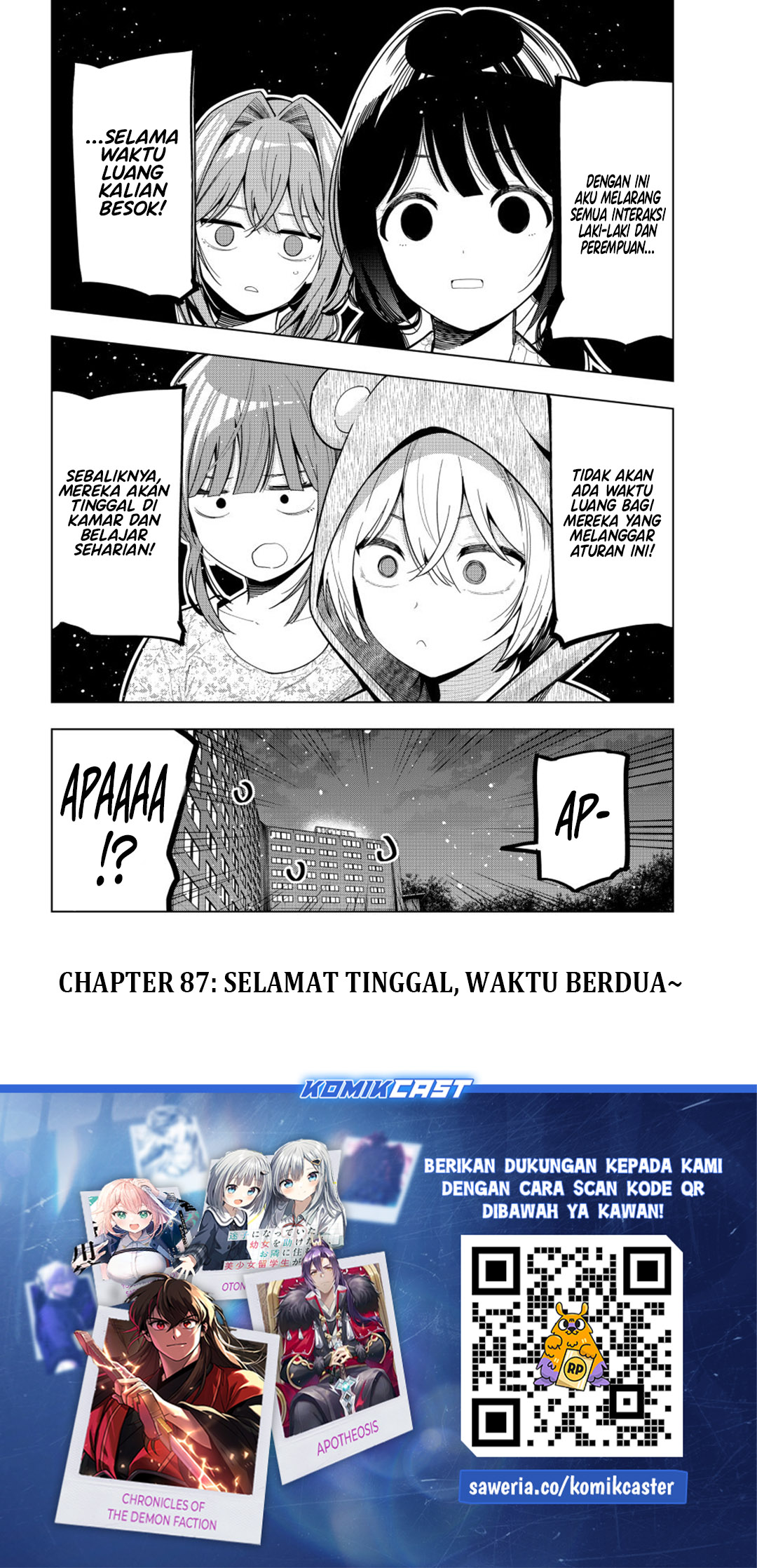 Mayonaka Heart Tune Chap 87 - Next Chap 88