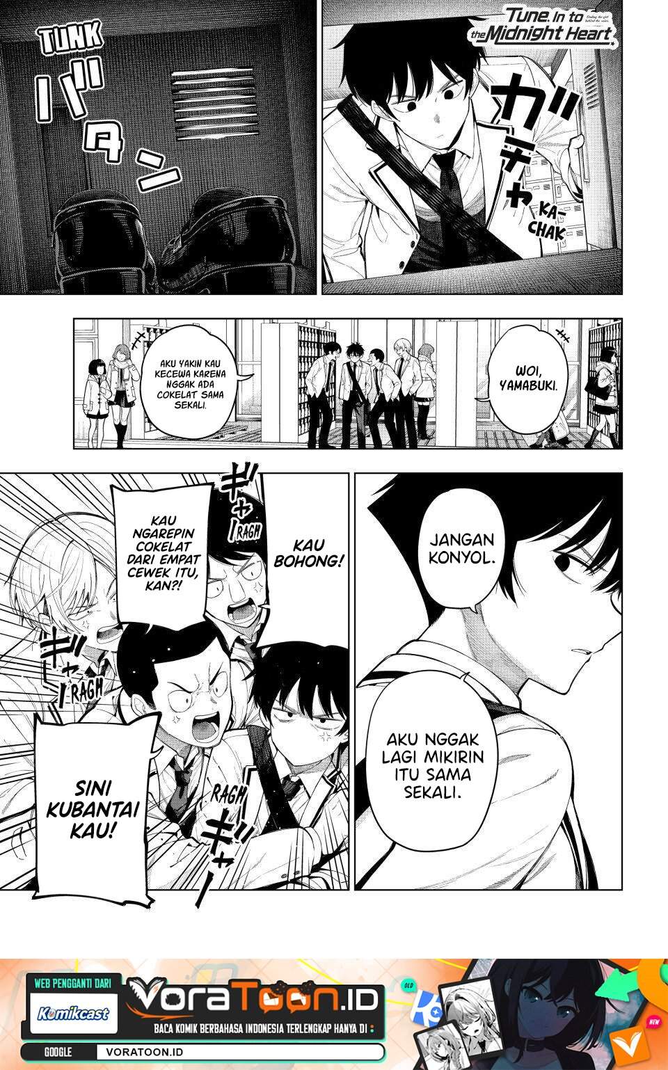 Mayonaka Heart Tune Chap 129 - Next Chap 130