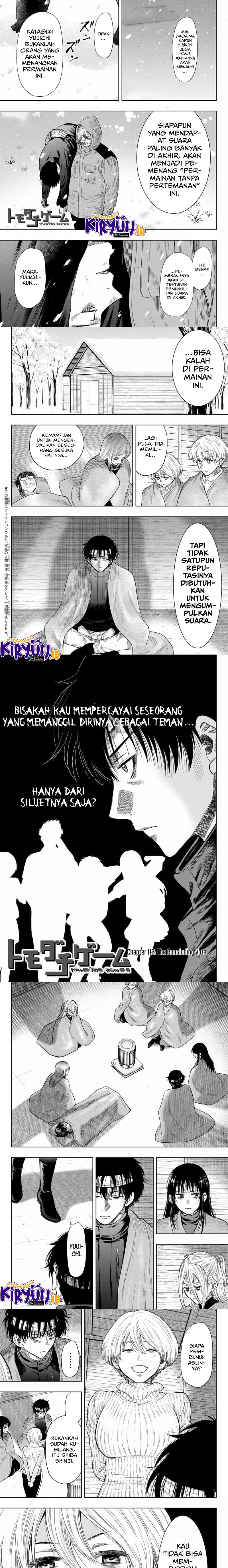 Tomodachi Game Chap 112 - Next Chap 113