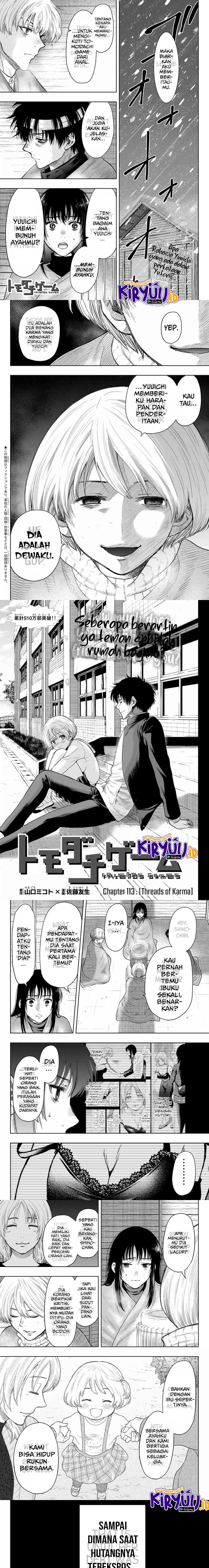 Tomodachi Game Chap 113 - Next Chap 114