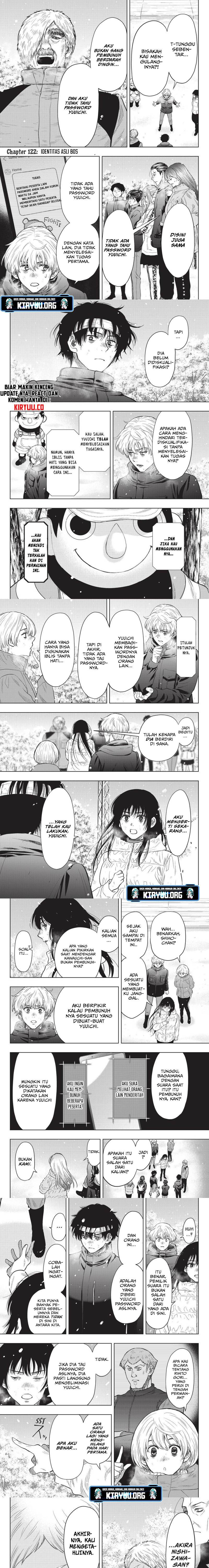 Tomodachi Game Chap 122 - Next Chap 123