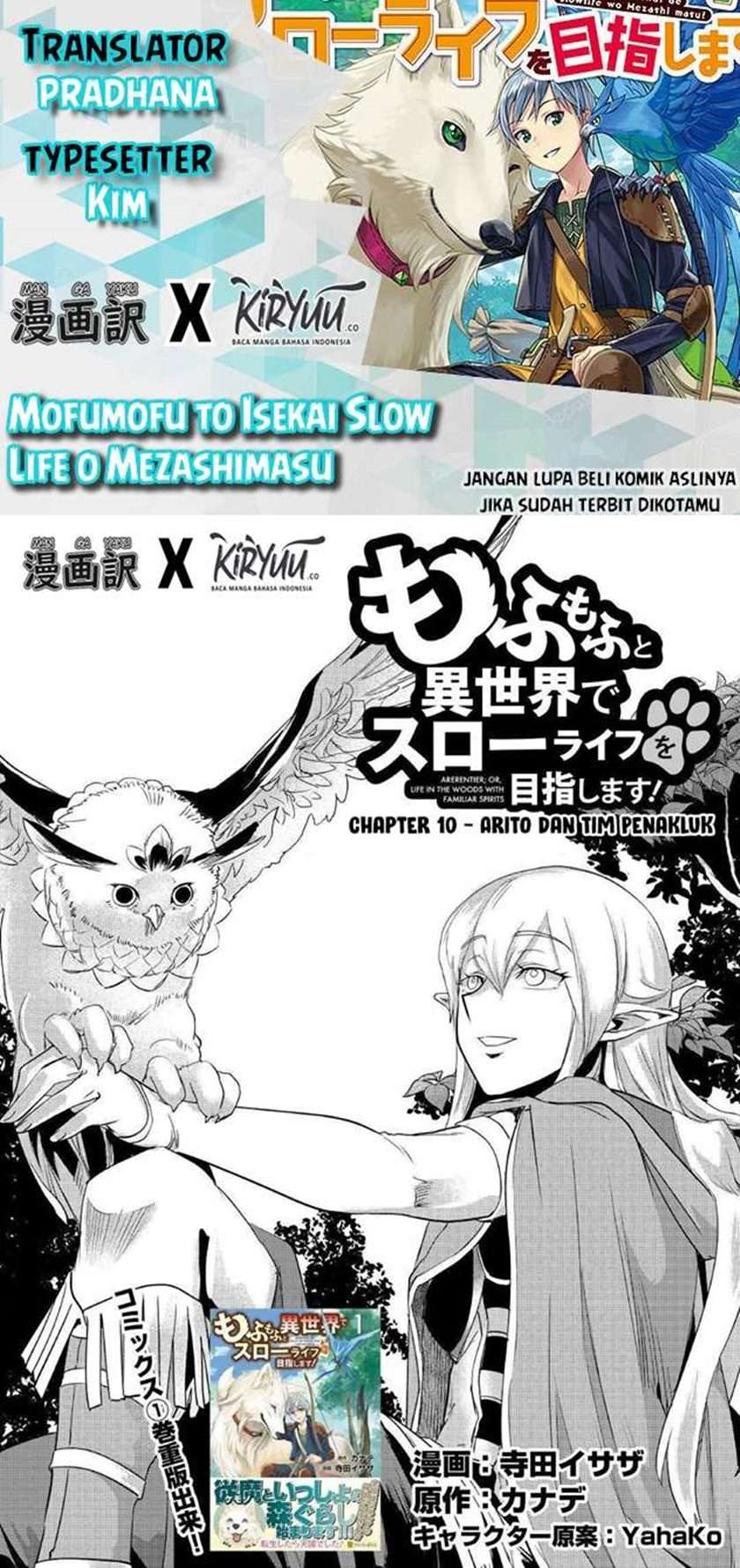 Mofumofu to Isekai Slow Life o Mezashimasu! Chap 10 - Next Chap 11