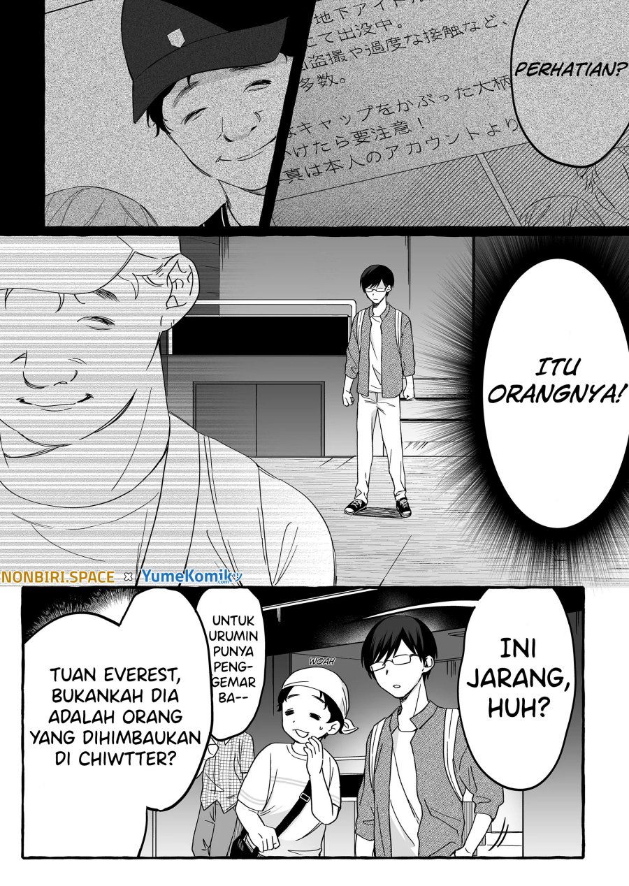 Komik Damedol to Sekai ni Hitori Dake no Fan (Serialization) Chap 9 - Next Chap 10