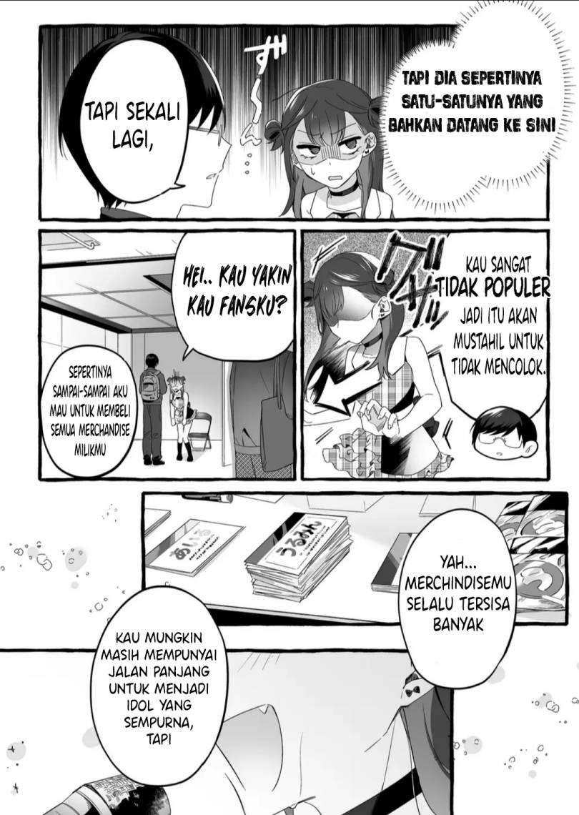 Komik Damedol to Sekai ni Hitori Dake no Fan (Serialization) Chap 1 - Next Chap 2