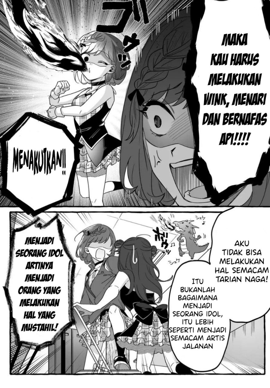 Komik Damedol to Sekai ni Hitori Dake no Fan (Serialization) Chap 2 - Next Chap 3